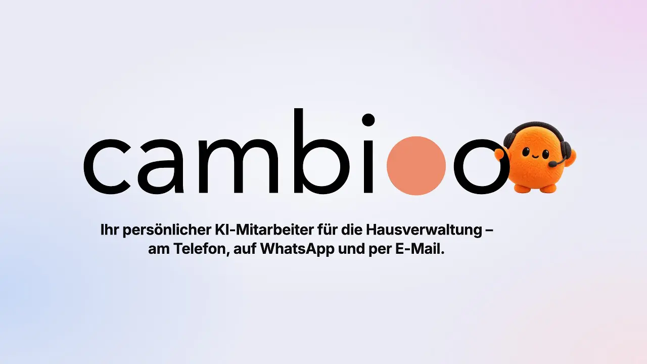 Vorschaubild des Videos: Cambioo, die KI für Hausverwaltungen
